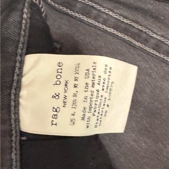 Rag and Bone RBW 23 Moto Skinny Jeans - TAGS ON - Picture 6 of 6